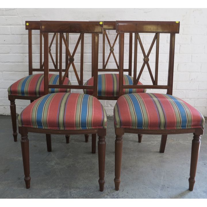 SET OF 4 DINING CHAIRS