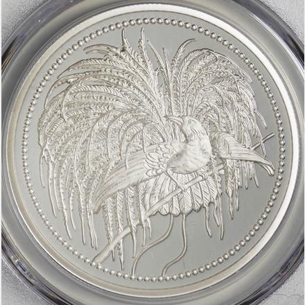 2020 パプアニューギニア 極楽鳥 20キナ 銀貨 PCGS PR70DCAM