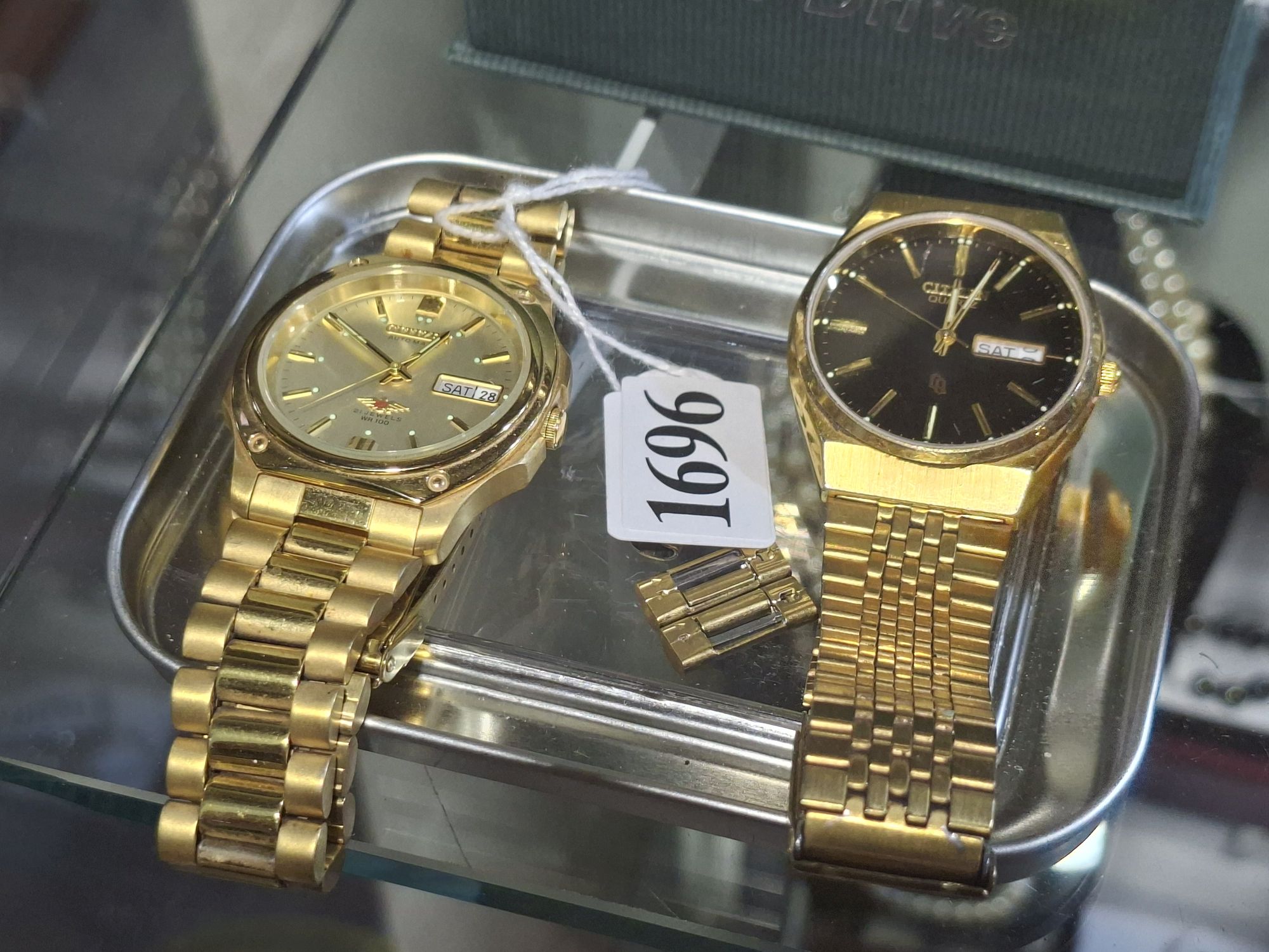 Vintage Citizen Quartz And Automatic Wrist Watches