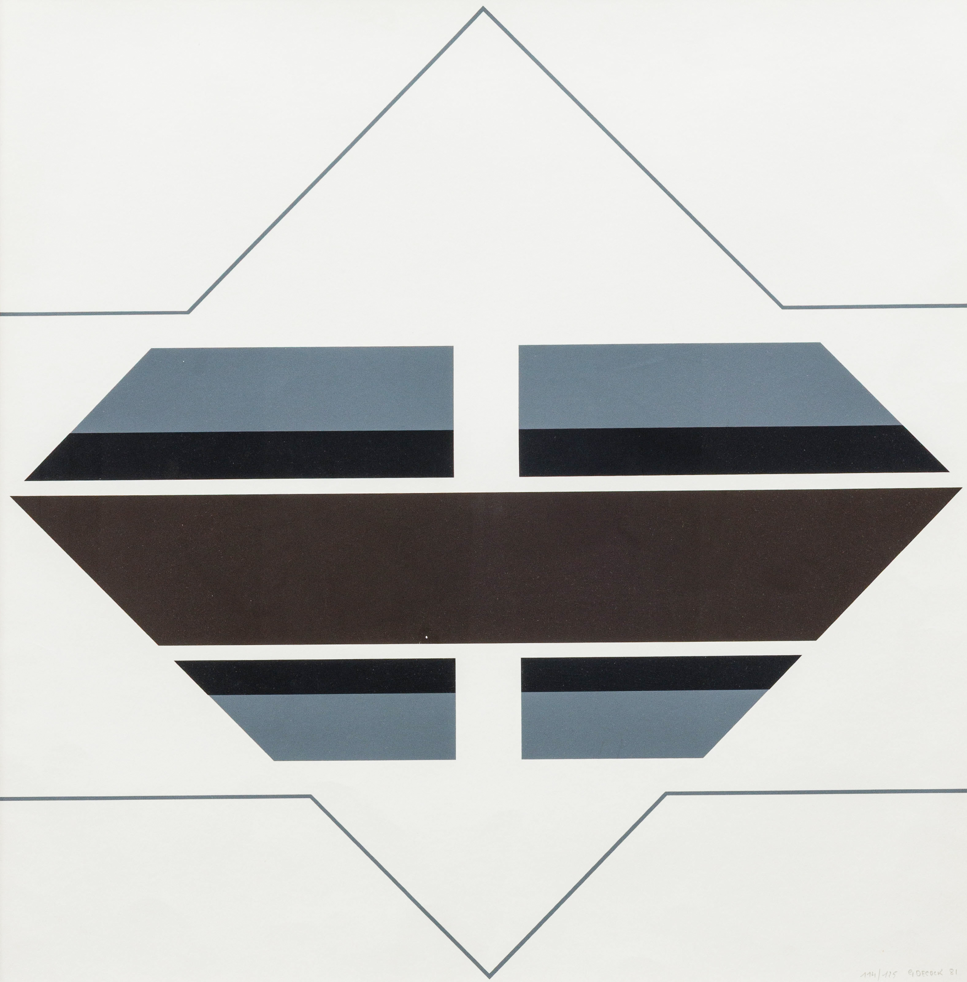 Gilbert decock (1928-2007) – kavel bij Bernaerts, Antwerp