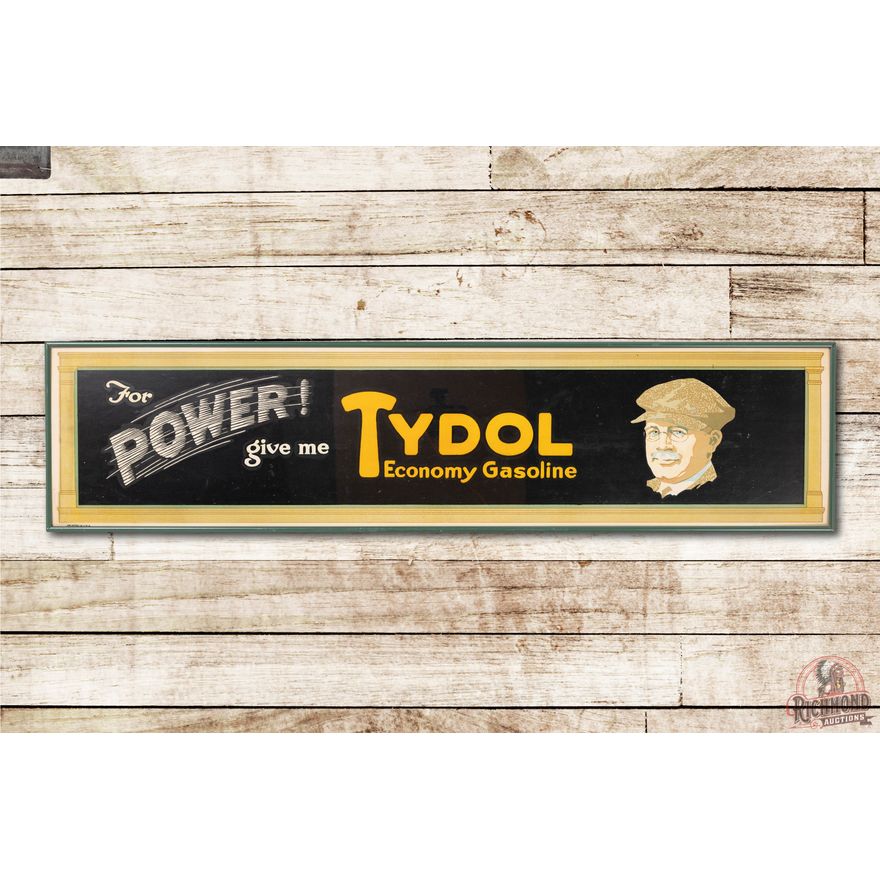 Tydol Economy Gasoline Framed Poster