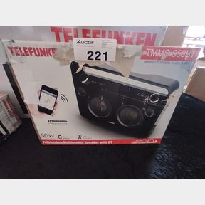 TELEFUNKEN TMMS-950BT MOBILE MULTIMEDIA SPEAKER