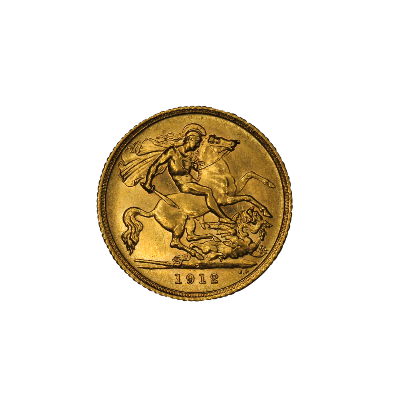 1265. · George V, Half Sovereign, 1912-S, aUNC