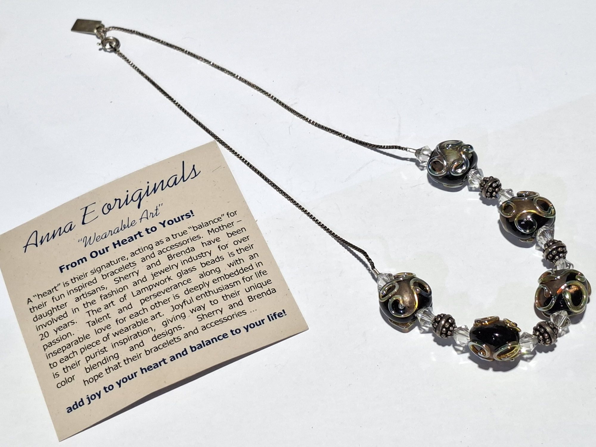 Anna E Originals Designer Lampwork Beads