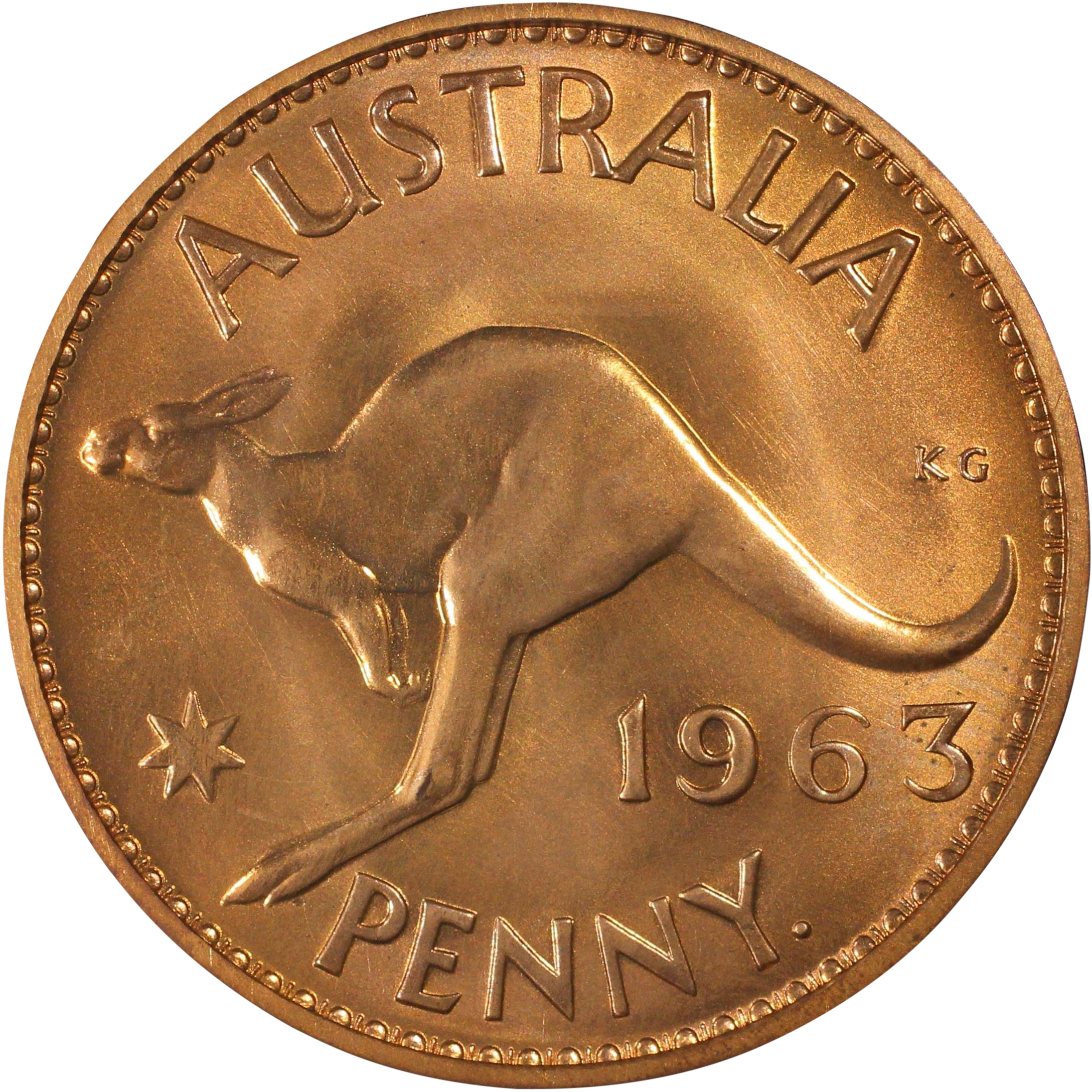 Elizabeth II, Penny, 1963-Y., PR 66 RD