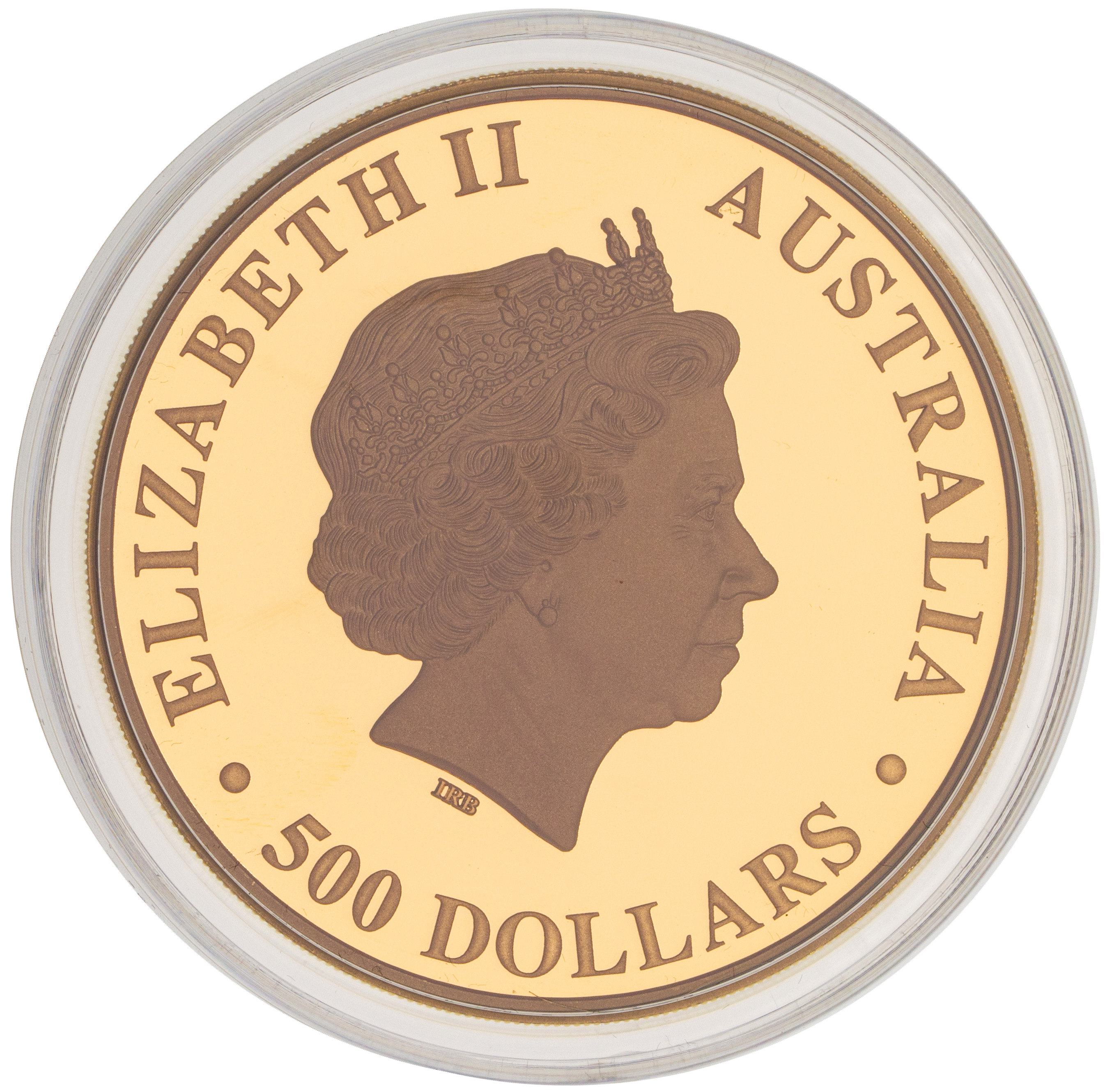Elizabeth II, Australian Koala Gold Coin Series, Five Hundred Dollars, 2017, FDC