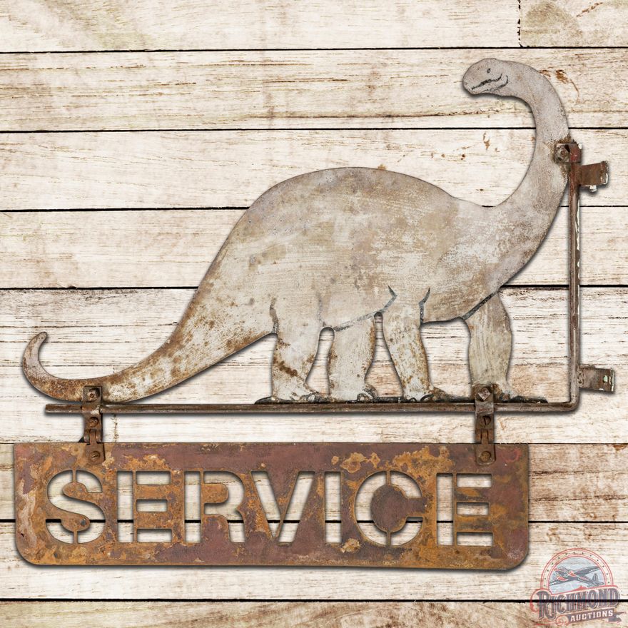 Sinclair "Service" DST Dino Sign Hanging Bracket - 6