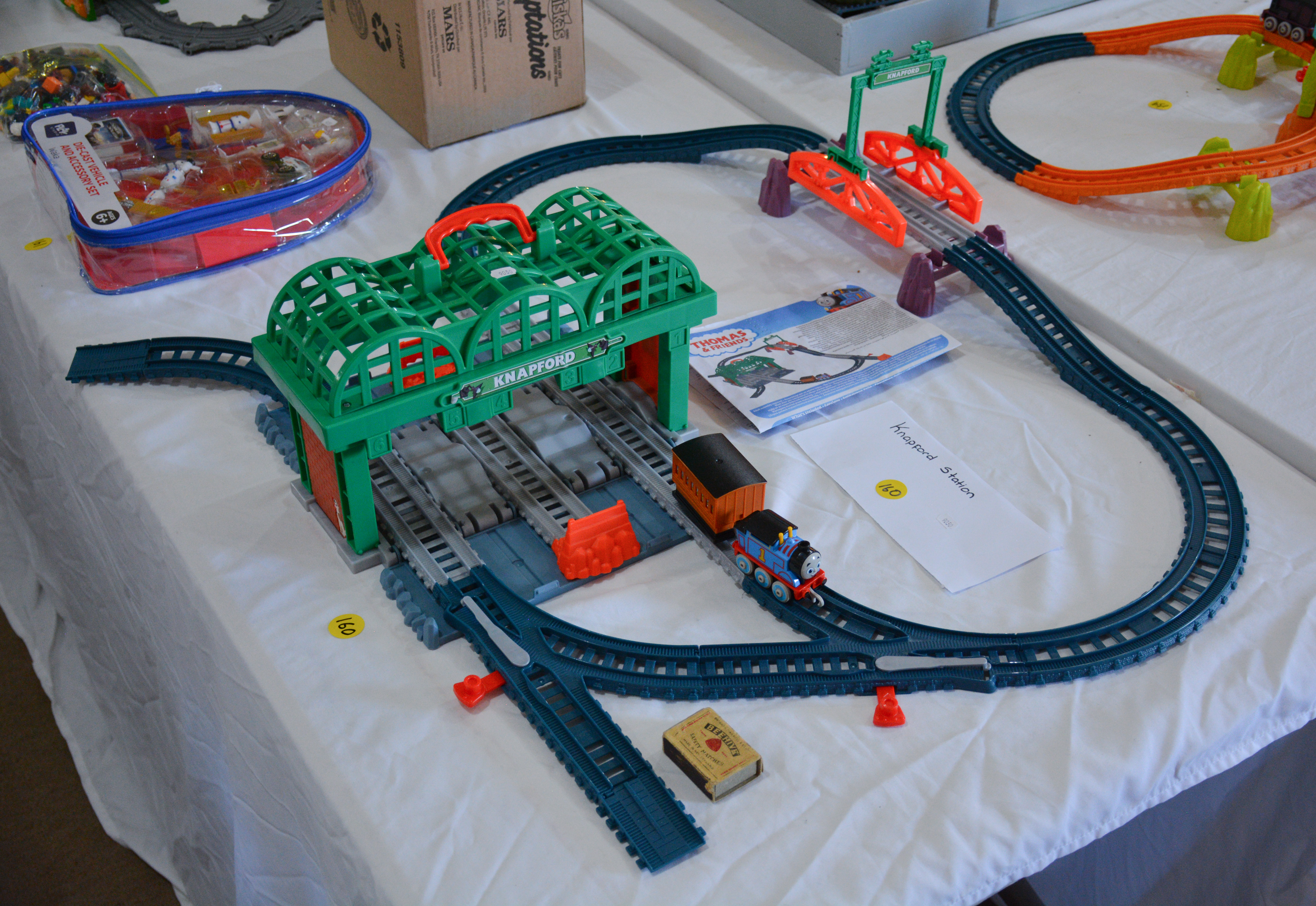 Thomas and Friends Knapford Station with Train — sold at auction in New Zealand for $15