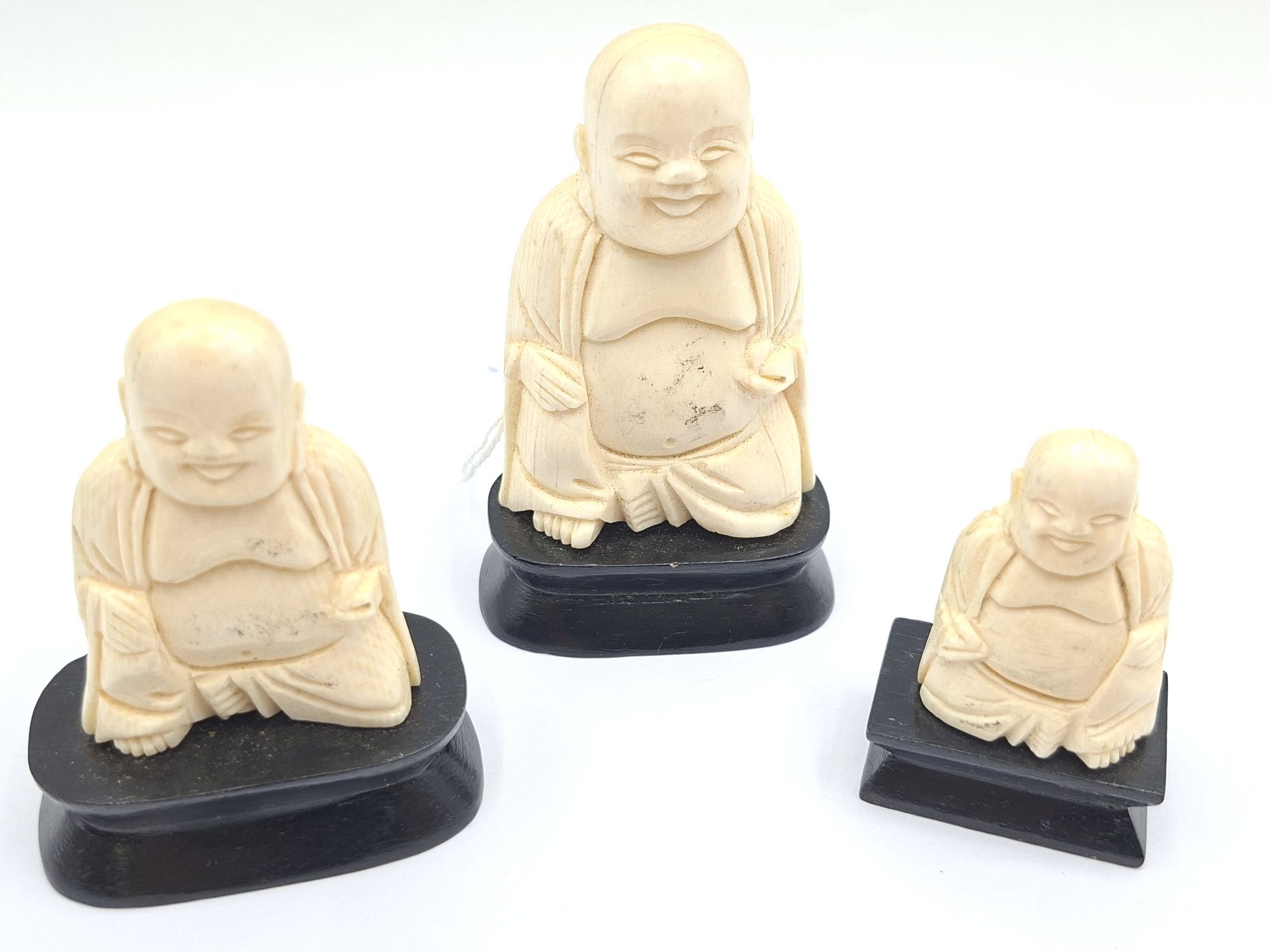 Set Of Carved Ivory Figures