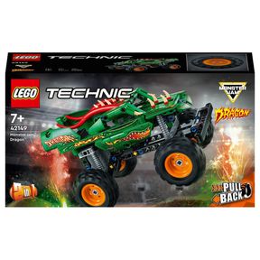 LEGO Technic Monster Jam Dragon 42149 Building Toy Cars |