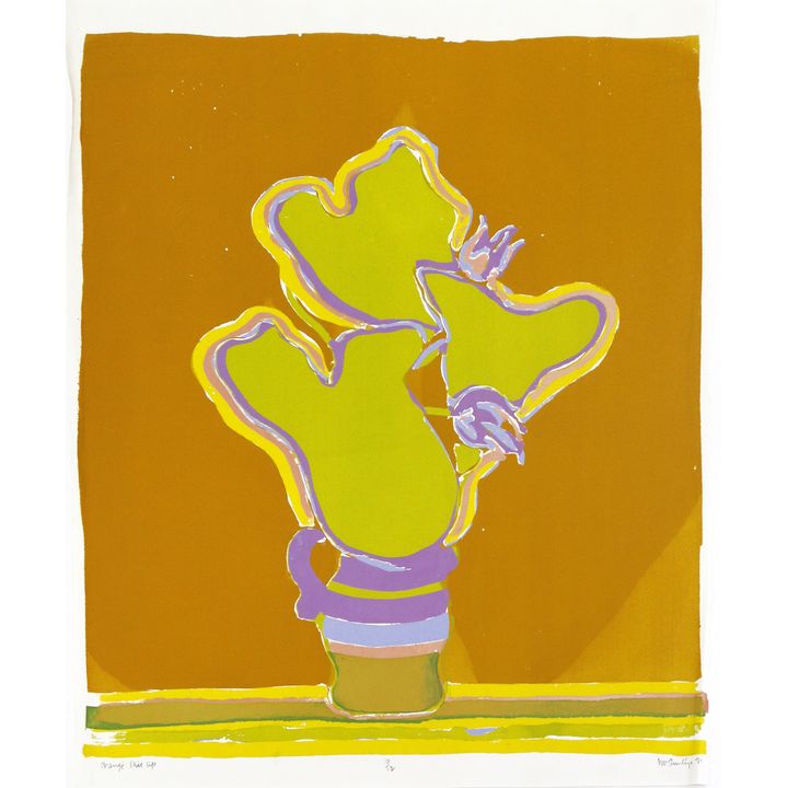 David Armitage, 'Orange still life'