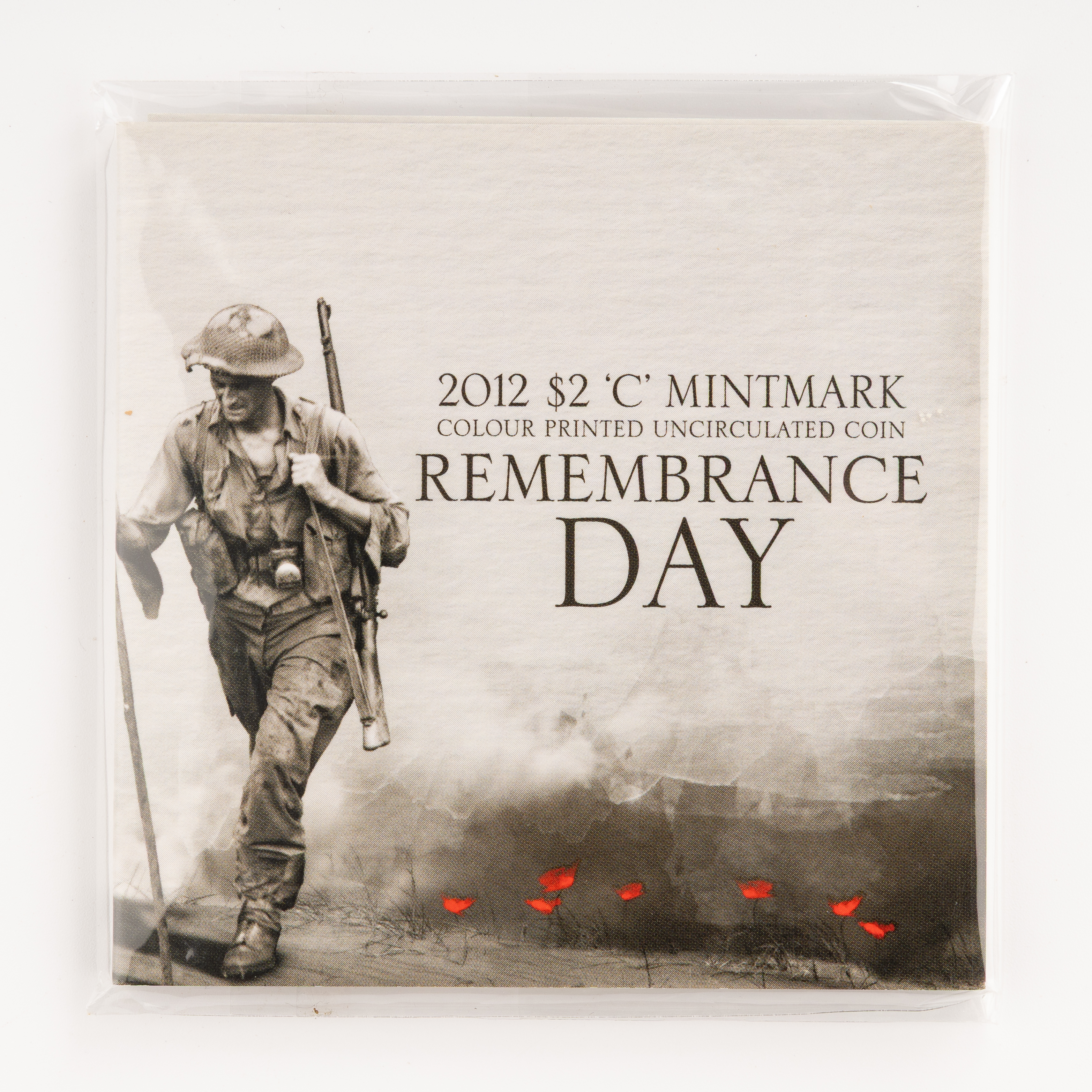 132 · RAM - Remembrance Day, Two Dollars, 2012-C,  UNC