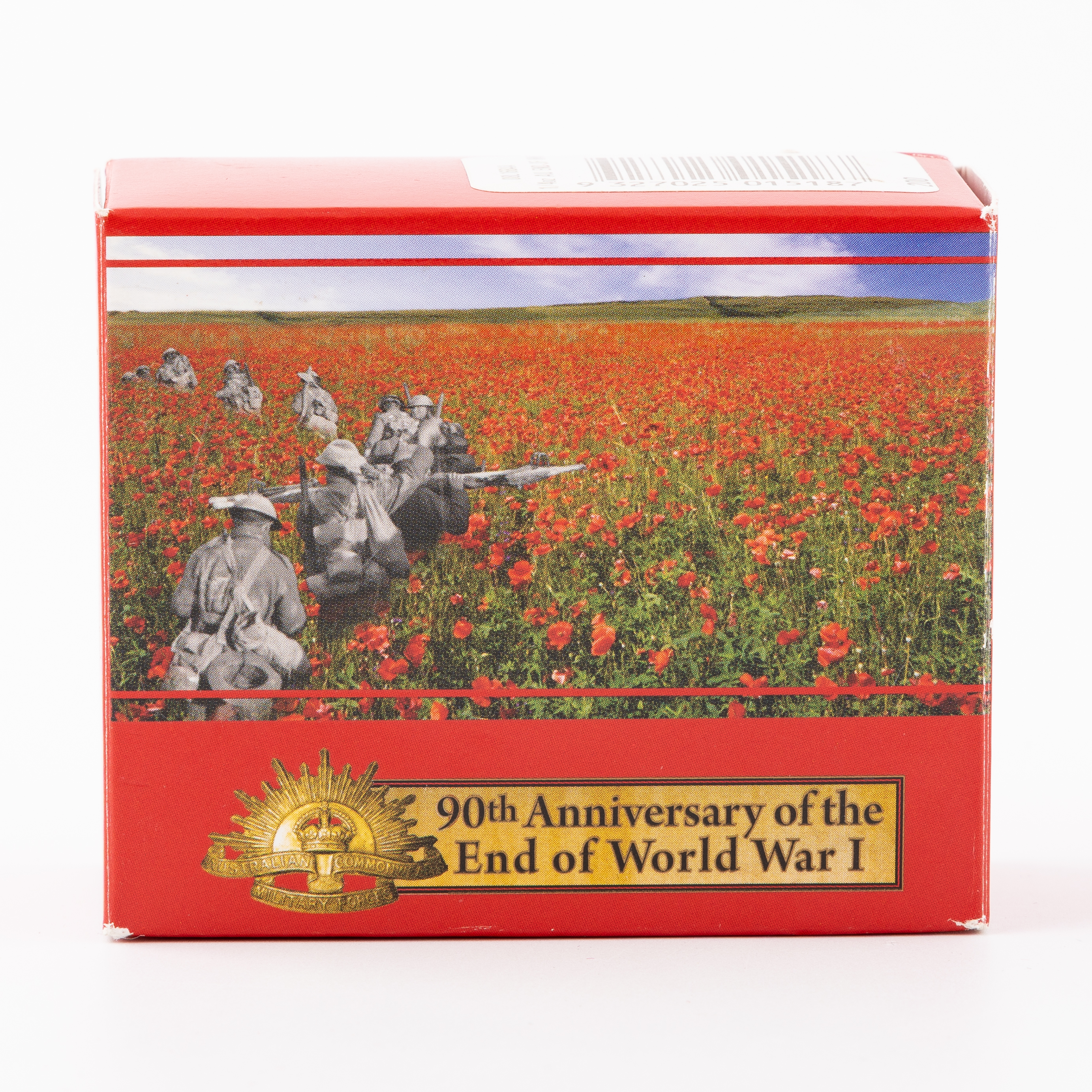 Elizabeth II, Perth Mint - 90TH Anniversary of the End of WWI, Twenty Five Dollars, 2008, FDC