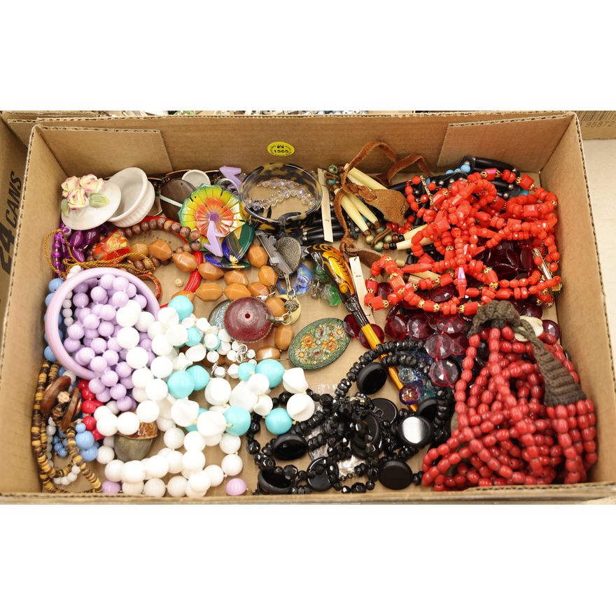 Box Assorted Costume Jewelry