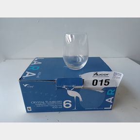 CRANE CRYSTAL - LARA CRYSTAL TUMBLER GLASS 450ML - SET OF 4