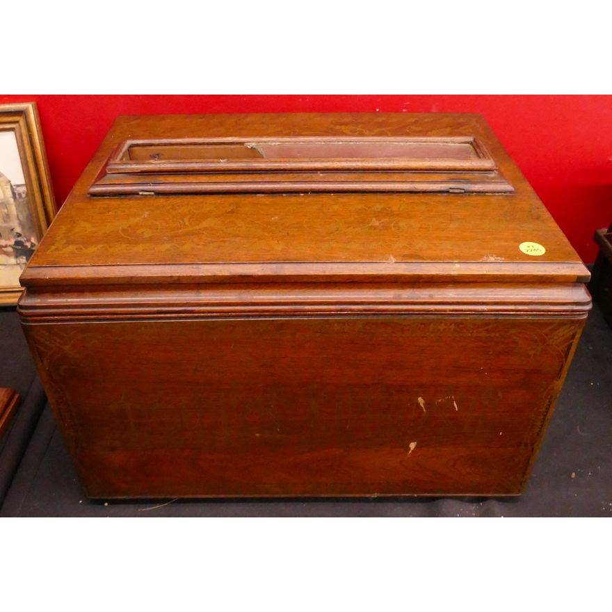Antique Tournaphone Roller Organ- AS IS- 12x18x14''