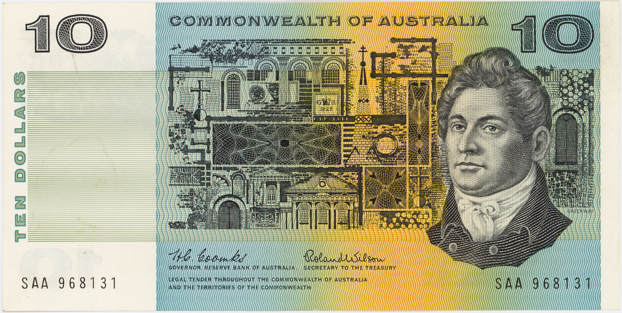 Coombs/Wilson, Ten Pounds, 1966, UNC