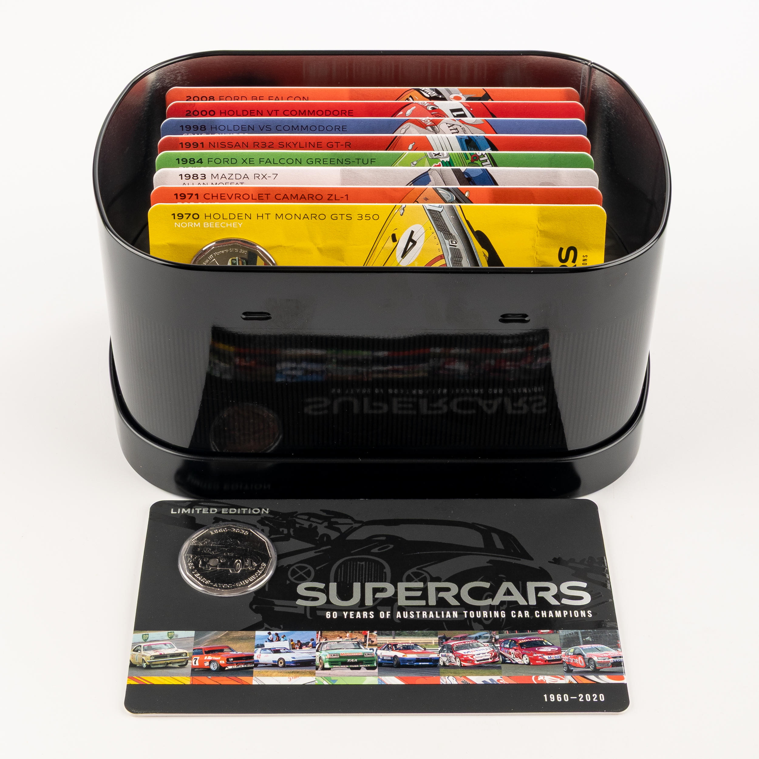 5 · Elizabeth II, RAM- 60 Years of Supercars, Fifty Cents, 2020,  UNC