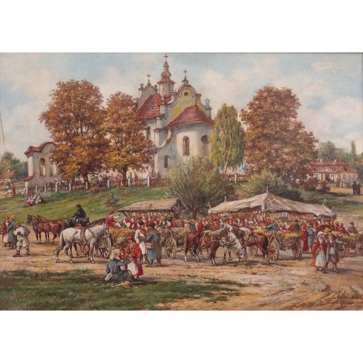 Tadeusz Rybkowski | Na odpuście, 1926 r.