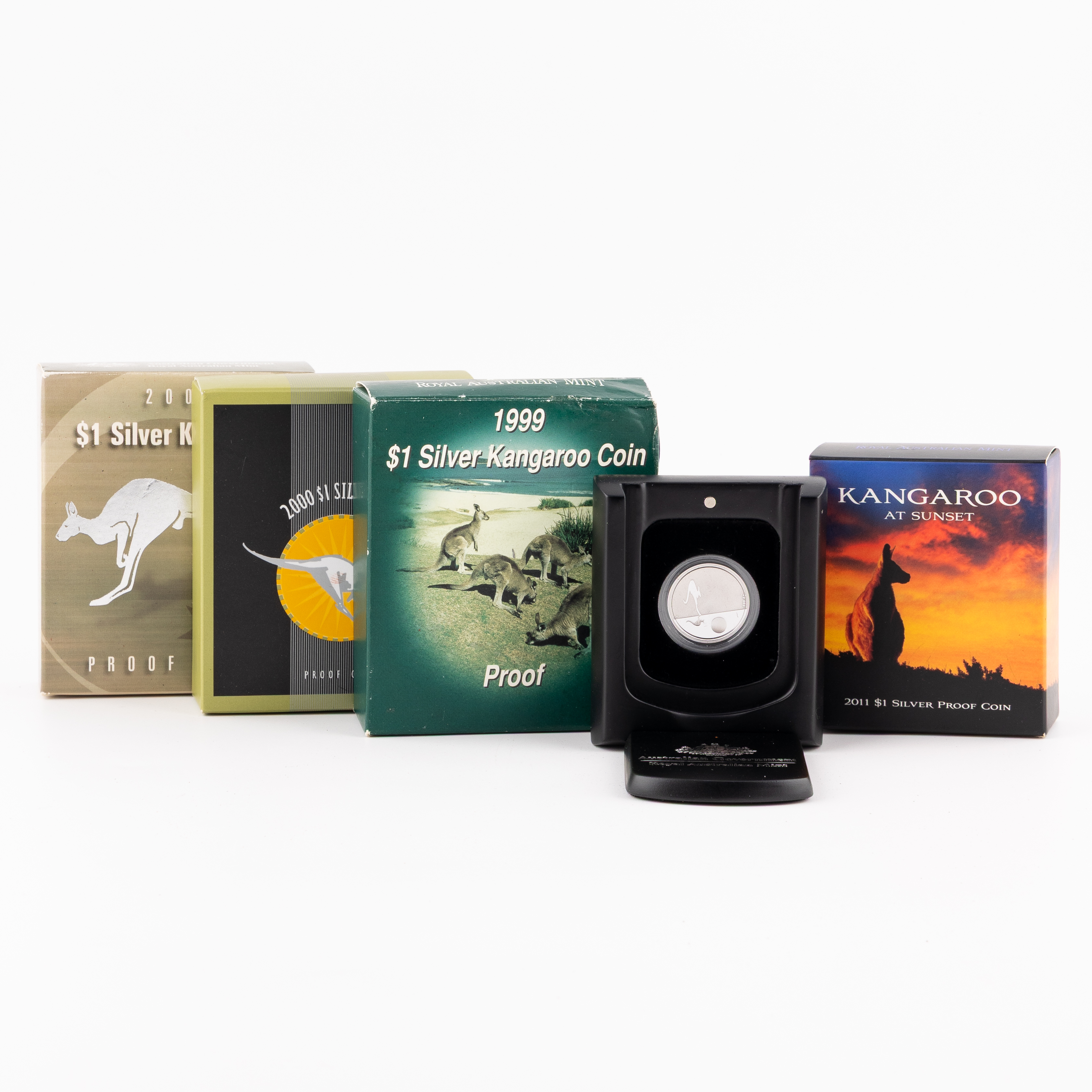 Elizabeth II, RAM - Silver Kangaroo & Kangaroo at Sunset, One Dollar, 1999 - 2011, FDC