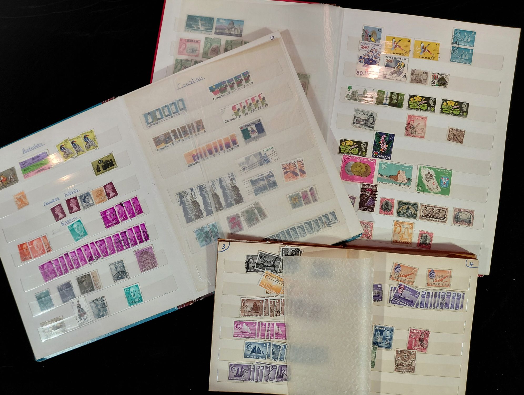 297 · STAMP ALBUMS - WORLD