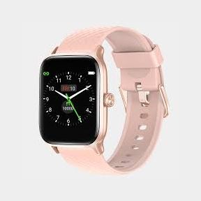 Letsfit - EW1 Smart Watch - Gold Pink Case with Pink Band-Bar 9901068942107- 51745/18704 SN B2 (S1)