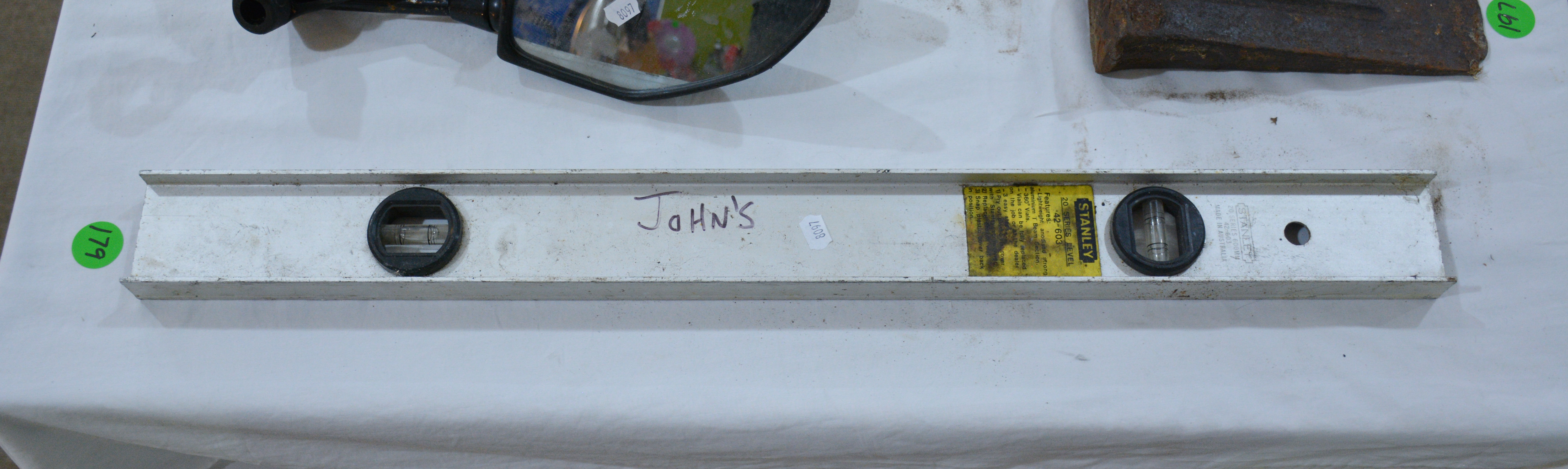 Stanley Spirit Level — NZ auction result