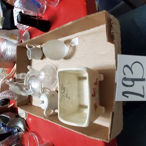 Fenton, Goebel, Shawnee planter, other ceramic items