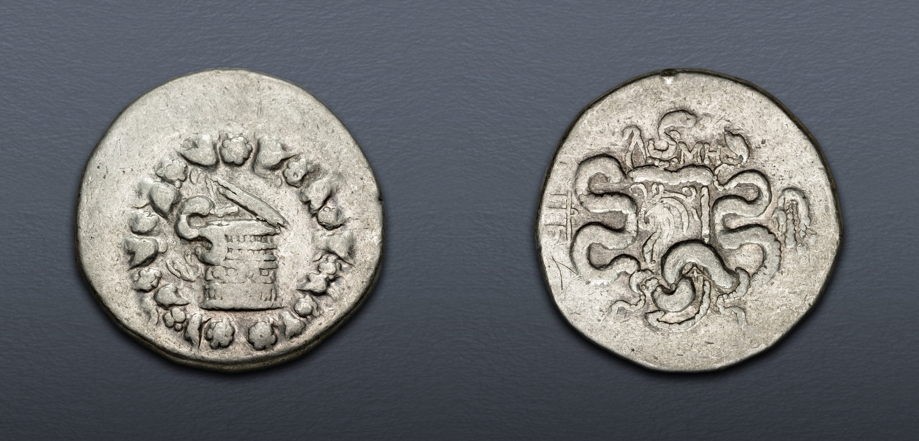 MYSIA, Pergamon. Circa 166-67 BC. AR Tetradrachm (27mm, 12.52 g, 1h ...