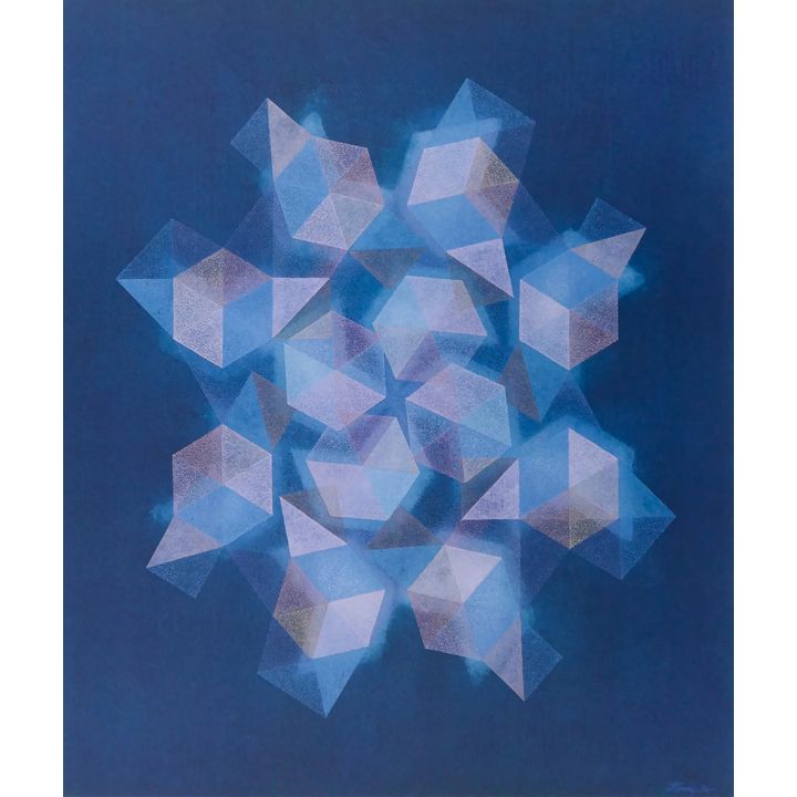 Leo Kenney ''Dial of Spring'' 1976 Lithograph