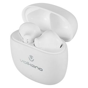 Volkano Sleek Series True Wireless Earphones White | USED / DIRTY / DEFECTIVE