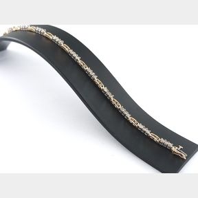 3.00cts Diamonds Colour I/J Clarity Vs/Si In 14ct Yellow Gold Bracelet -51529/174 - 51533/35