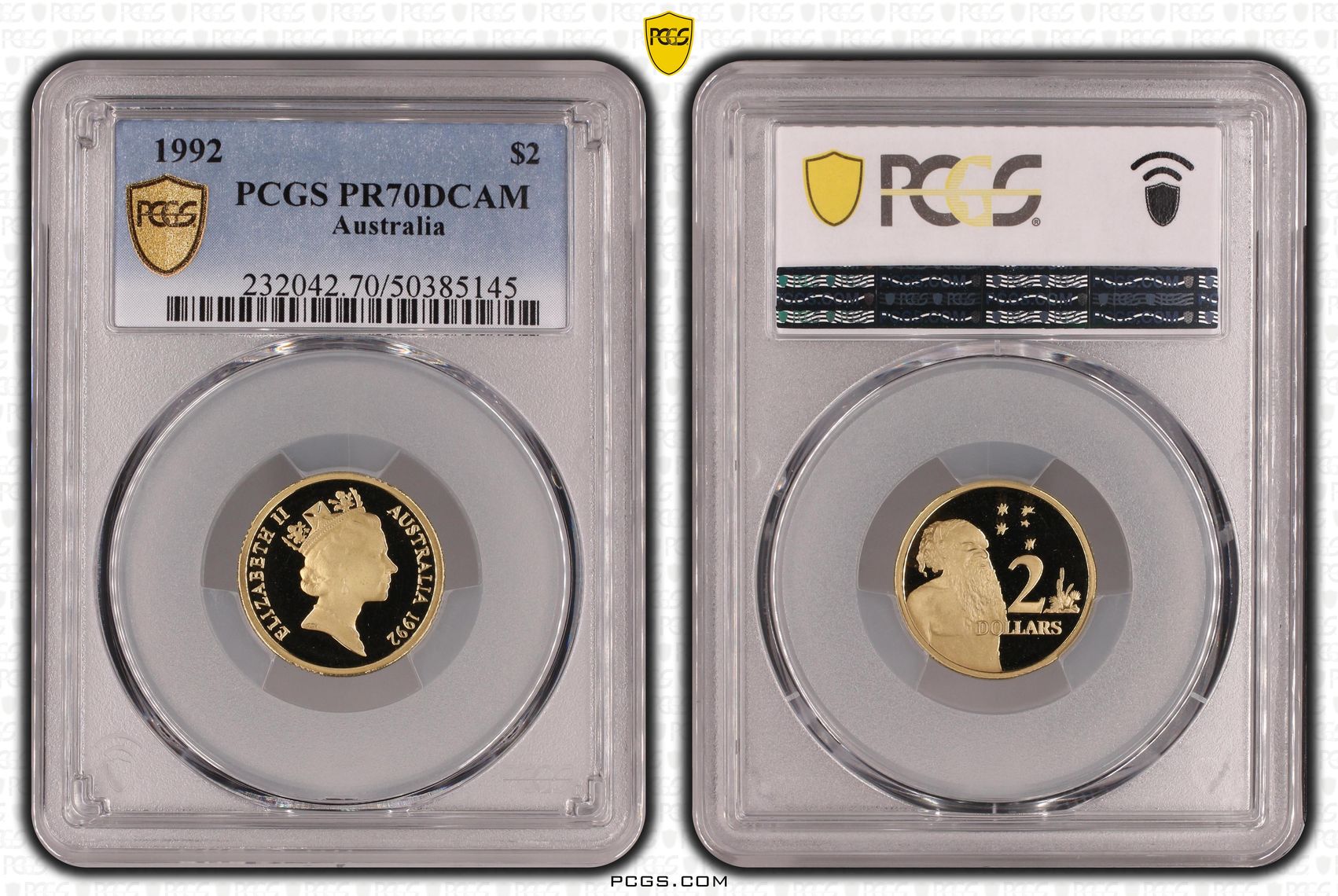 Two Dollar, 1992, PCGS PR70DCAM