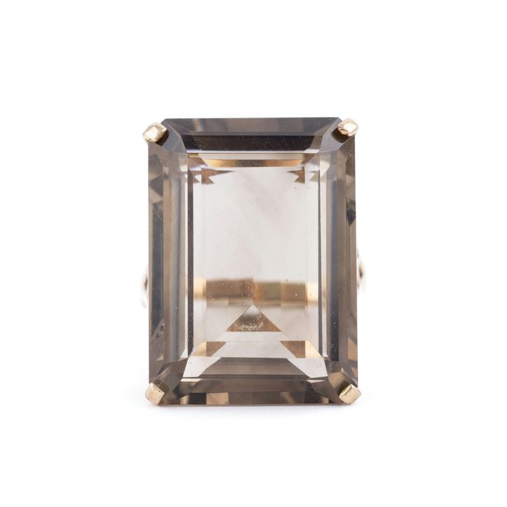 Smokey Quartz Ring 9ct