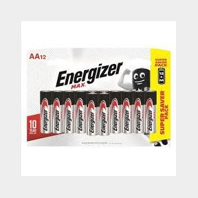 Energizer 1.5v MAX Alkaline AA Battery Card 10 --51715/608 B1 (S2)