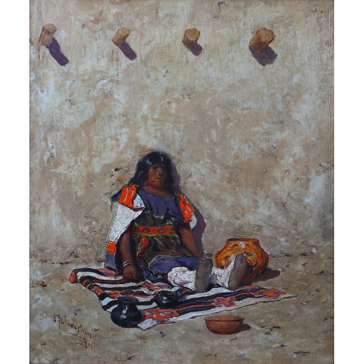 Frank P. Sauerwein (1871-1910), The Pottery Vendor