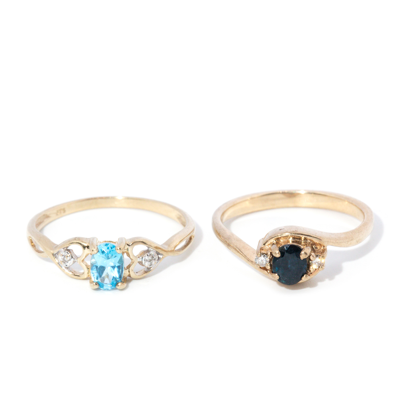 Two 9ct Gold Rings