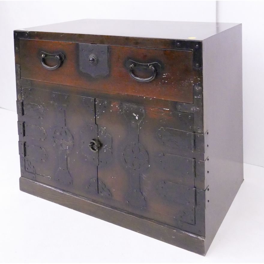 Japanese Small Tansu Chest- 21x24x16''