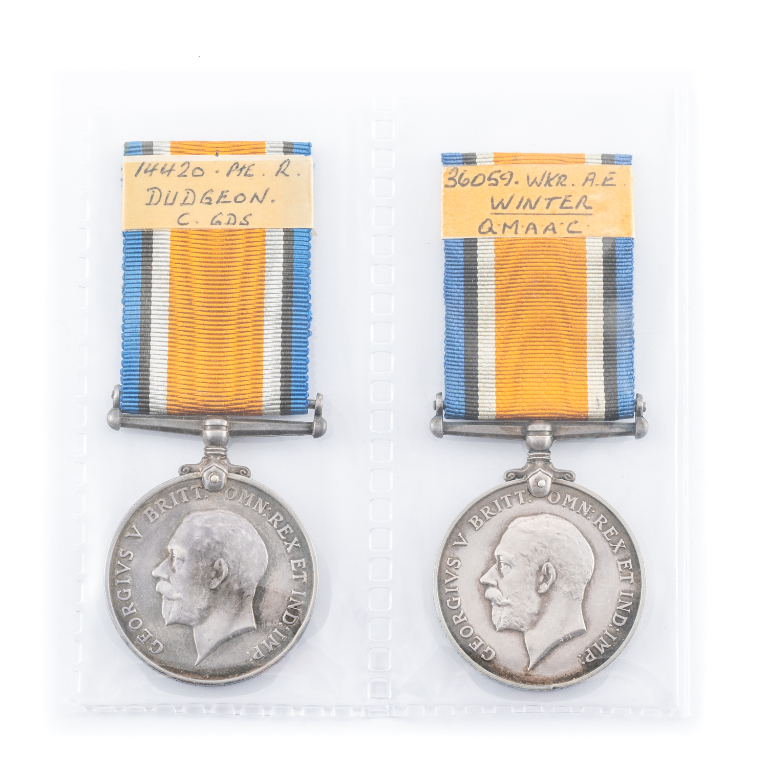 United Kingdom, British War Medals, 1914 - 1918,
