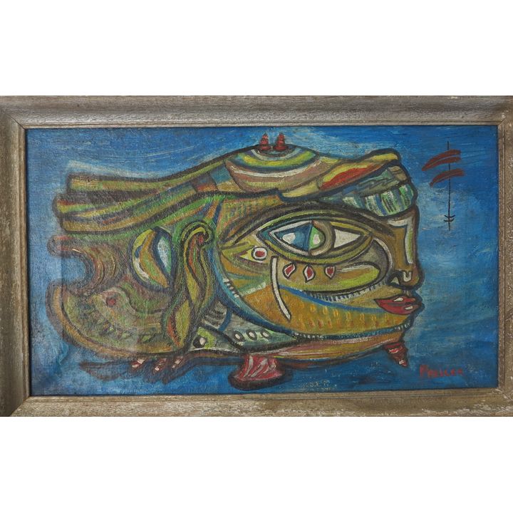 AFTER ALEXIS PRELLER - OIL ON CANVAS