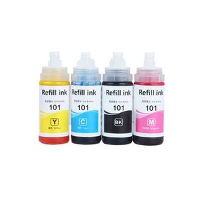 Compatible EPSON 101 ink Bottles Black Yellow and Magenta |