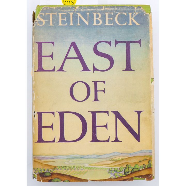 Steinbeck East of Eden Third Printing Book with DJ