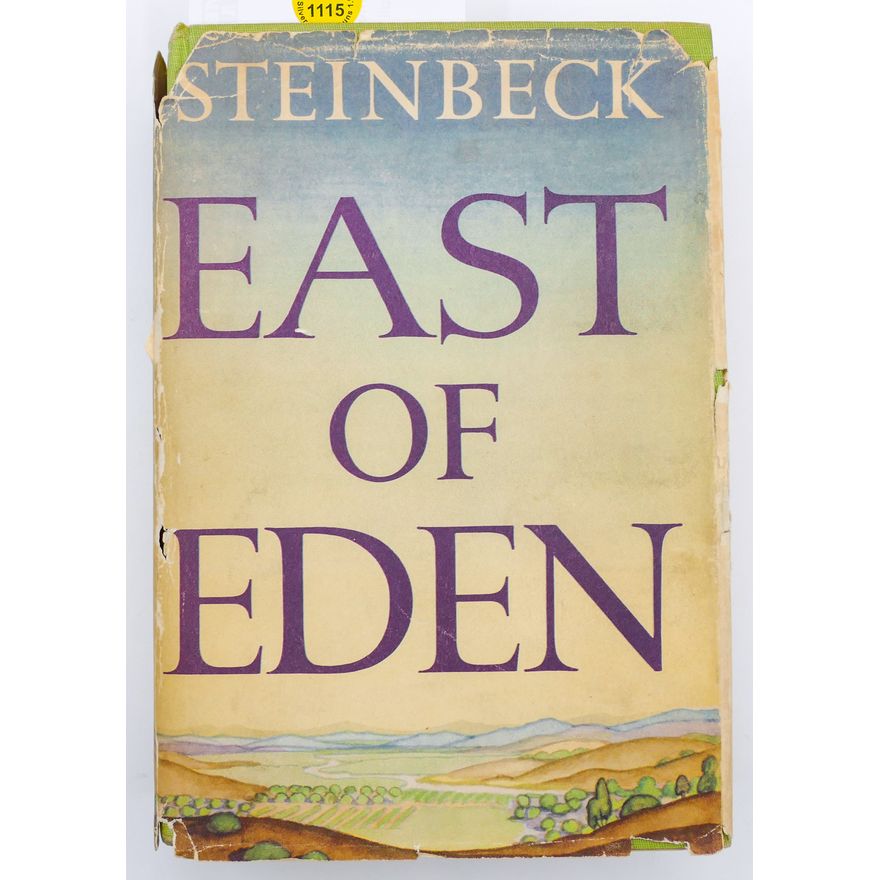 Steinbeck East of Eden Third Printing Book with DJ