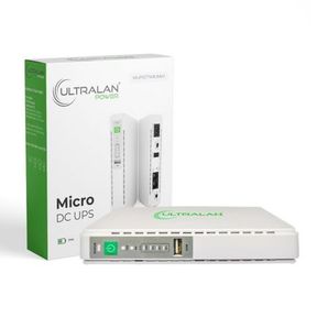 UltraLAN Mini UPS 17W 8.8AH WiFi / Fibre Router Including DC Splitter Cable |