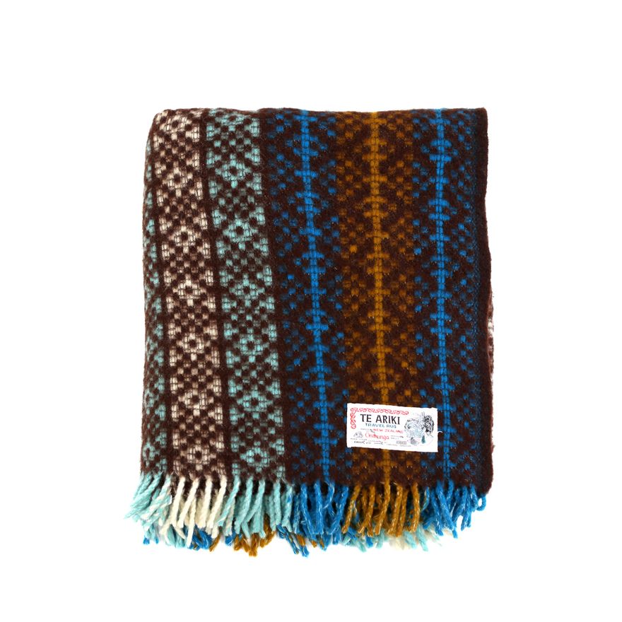 Onehunga Woollen Mills - Te Ariki travel rug