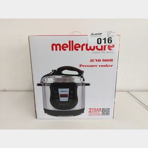 MELLERWARE - 5 LITRE JUNO PRESSURE COOKER 900W