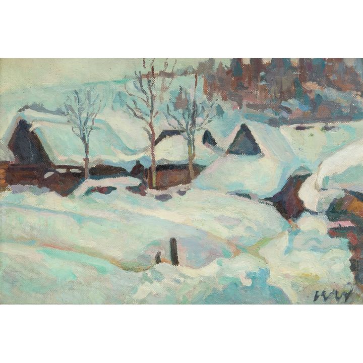 Kazimierz Wąsowicz | Zima w Zakopanem, 1962 r.
