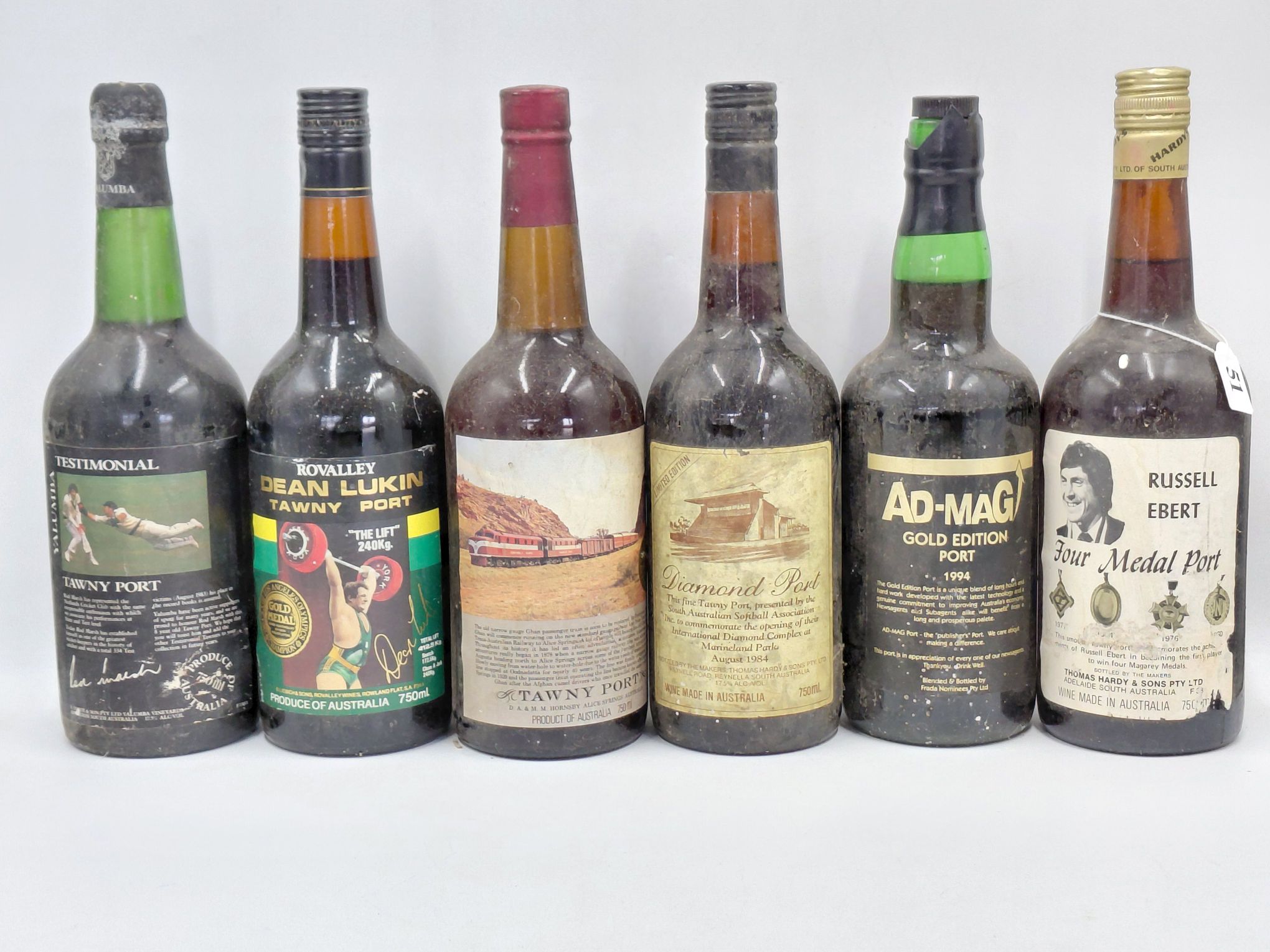51 · SIX BOTTLES OF PORT