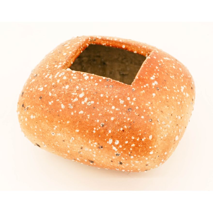 David Shaner Shigaraki Style Pillow Pot