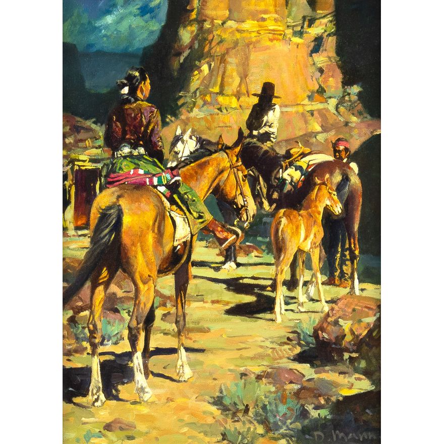 David Mann (1948- ), Night Crossing